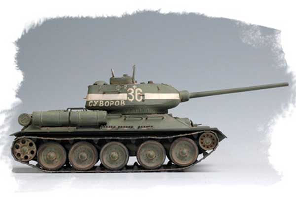 Т-34/85 мод. 1944 з кутовою баштою (Hobby Boss 84809) 1/48