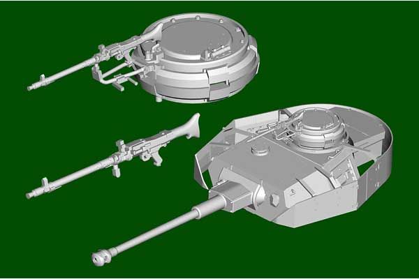 German Pzkpfw IV Ausf.H Средний танк (Hobby Boss  84841) 1/48