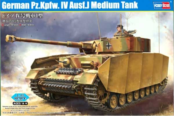 German Pz.Kpfw. IV Ausf.J (Hobby boss 84842) 1/48