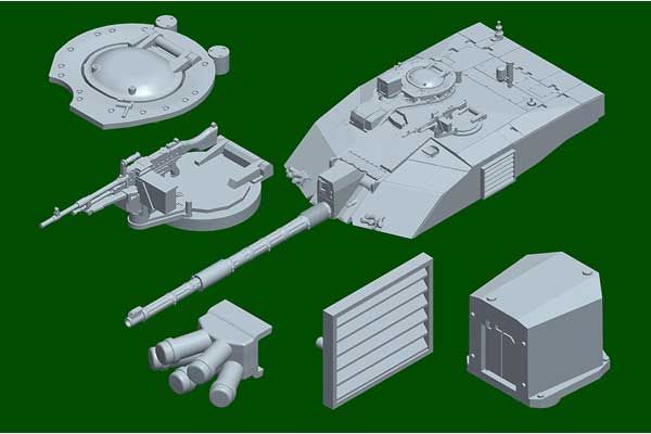 British Challenger II [OP.Telic ] Iraq 2003 (Hobby boss 84853) 1/48
