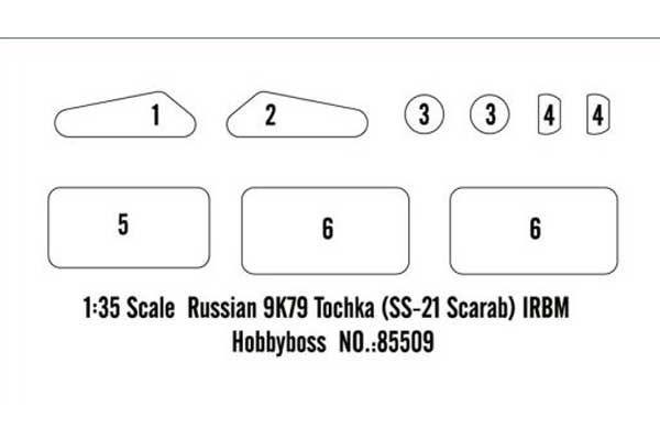 9К79 Точка (SS-21 Scarab) (Hobby Boss 85509) 1/35