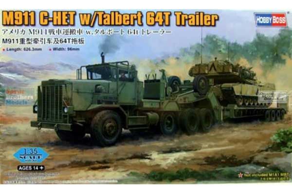 M911 C-HET с седельным тягачом Talbert 64T (HB85524) 1/35