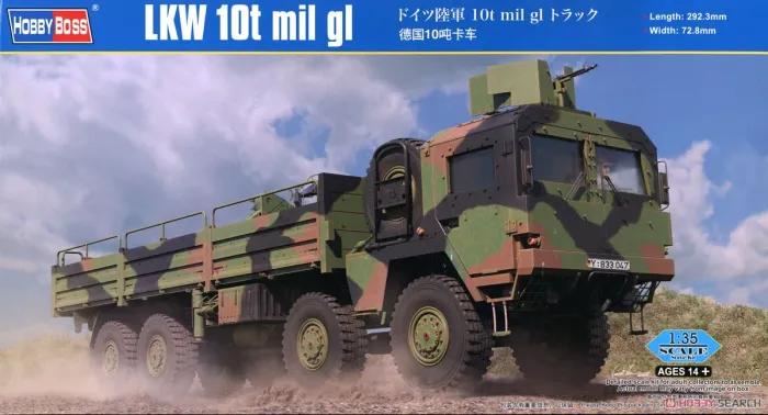 LKW 10t mil gl (Hobby boss 85528) 1/35