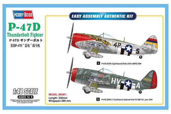 P-47D Thunderbolt (Hobby Boss 85804) 1/48