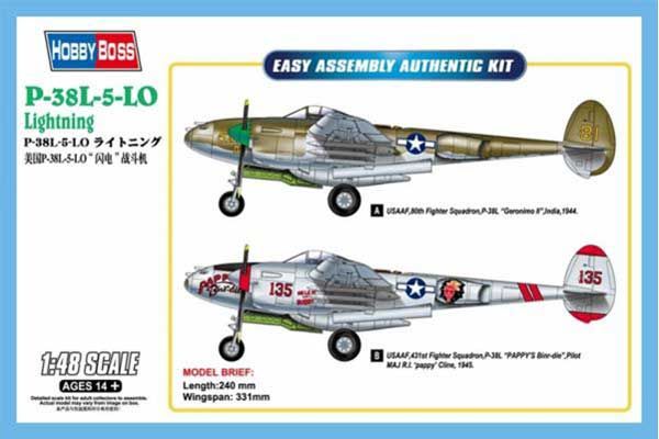 P-38L-5-L0 Lightning (Hobby Boss 85805) 1/48