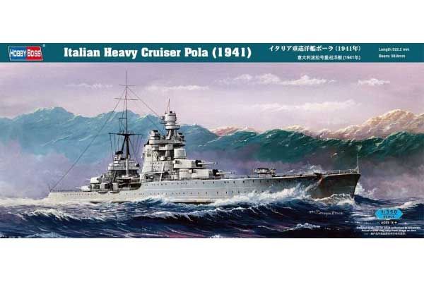 Італійський тяжкий крейсер Pola (1941) (Hobby Boss 86502) 1/350