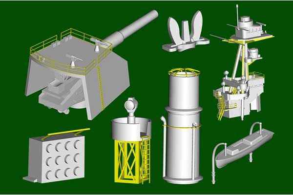 HMS General Wolfe  (Hobby Boss 86519) 1/350