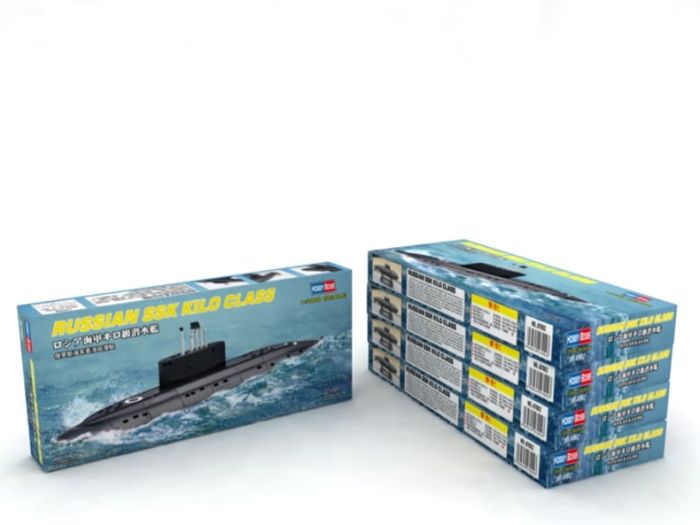 Подводная лодка проекта 877 «Палтус» (Kilo) (Hobby Boss 87002) 1/700