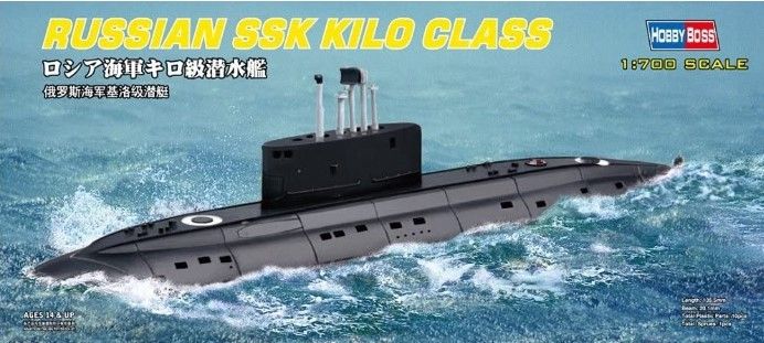 Подводная лодка проекта 877 «Палтус» (Kilo) (Hobby Boss 87002) 1/700