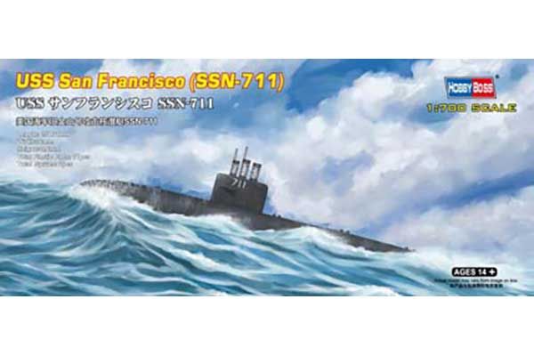 USS San Francisco (SSN-711) (Hobby Boss 87015) 1/700