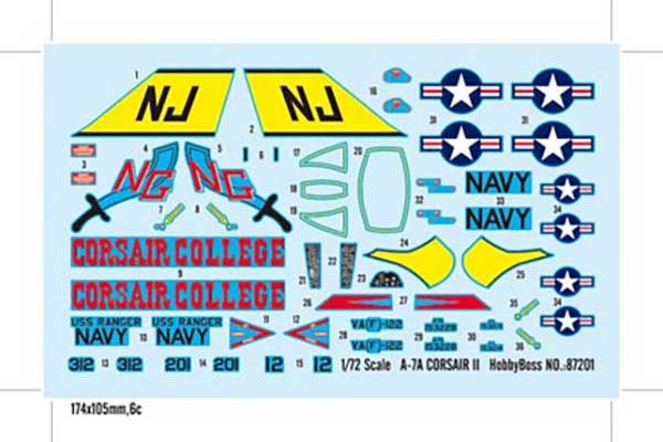 A-7A CORSAIR II (Hobby Boss 87201) 1/72