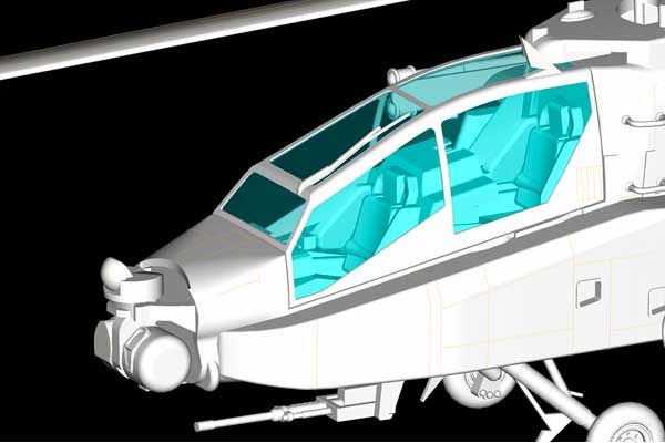 AH-64D Apache Longbow (Hobby Boss 87219) 1/72