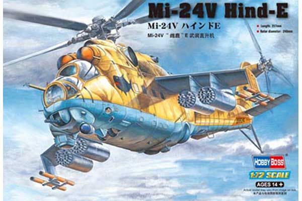 Мі-24В Hind-E (Hobby Boss 87220) 1/72