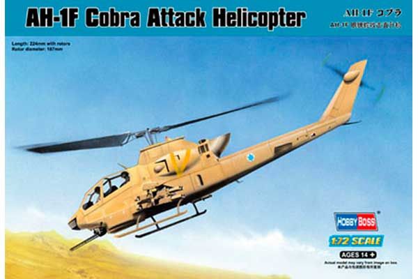 AH-1F Cobra ударный вертолет (Hobby Boss 87224) 1/72