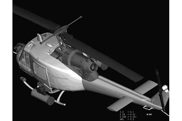 UH-1C Huey (Hobby Boss 87229) 1/72