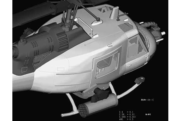 UH-1C Huey (Hobby Boss 87229) 1/72