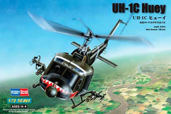 UH-1C Huey (Hobby Boss 87229) 1/72