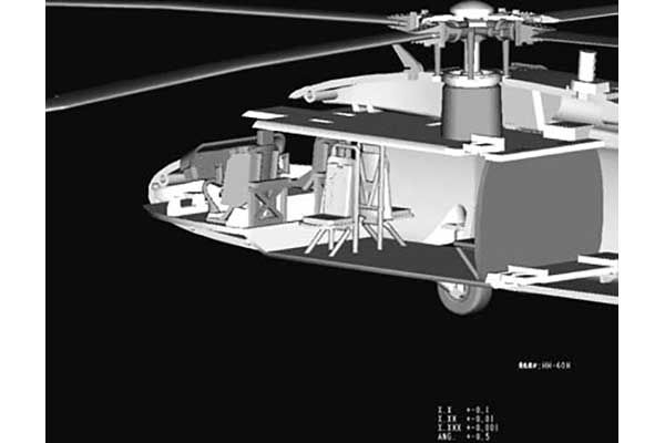 HH-60H Rescue hawk (Поздняя версия) (Hobby Boss 87233) 1/72