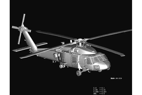 HH-60H Rescue hawk (Поздняя версия) (Hobby Boss 87233) 1/72