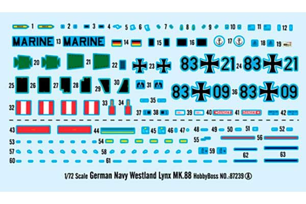Westland Lynx MK.88 ВМС Германии (Hobby Boss 87239) 1/72
