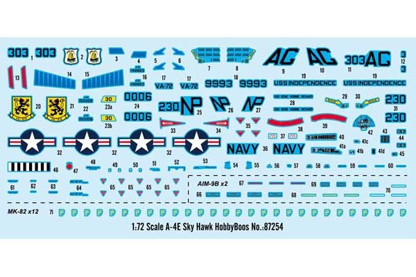 A-4E Sky Hawk (Hobby Boss 87254) 1/72