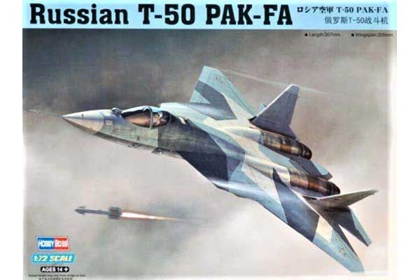 Т-50 PAK-FA (Hobby Boss 87257) 1/72