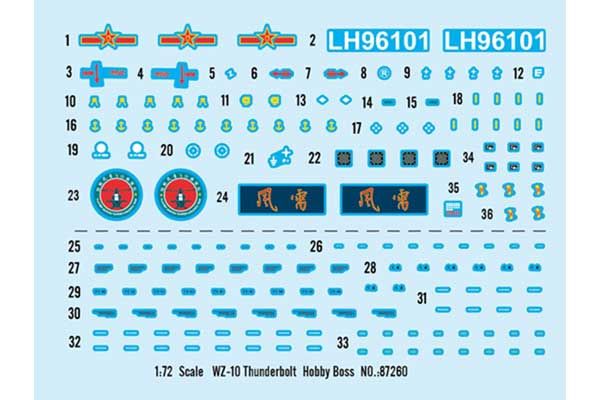 WZ-10 Thunderbolt (Hobby Boss 87260) 1/72