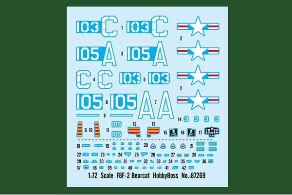 F8F-2 Bearcat (Hobby Boss 87269) 1/72