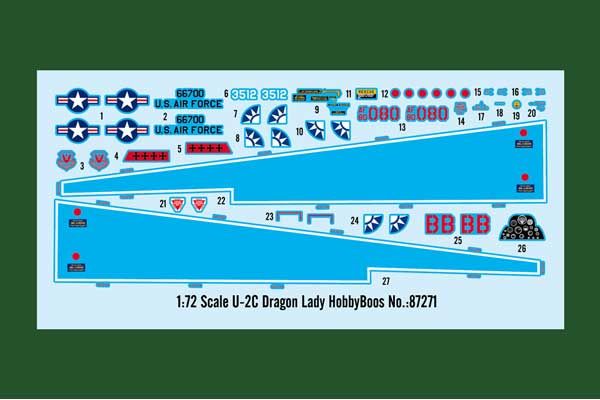 U-2C Dragon Lady (Hobby Boss 87271) 1/72