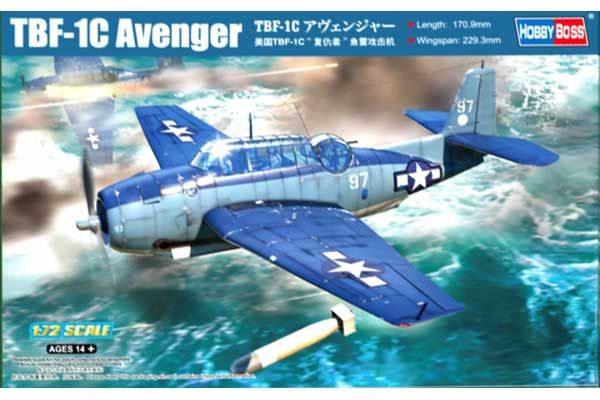 TBF-1C Avenger (Hobby Boss 87275) 1/72