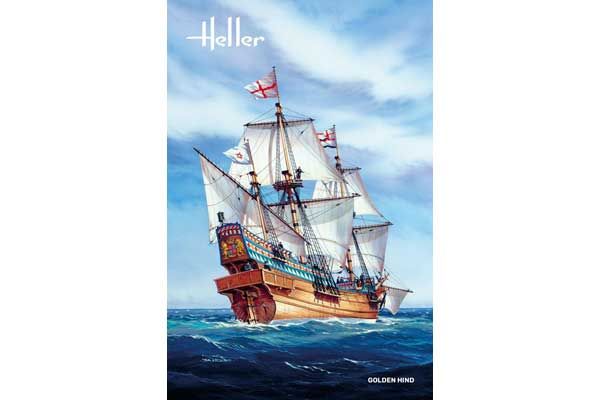 Golden Hind (Heller 80829) 1/96
