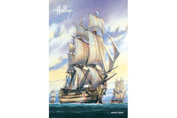 Корабель Royal Louis (Heller 80892) 1/200 Корабель Royal Louis (Heller 80892) 1/200