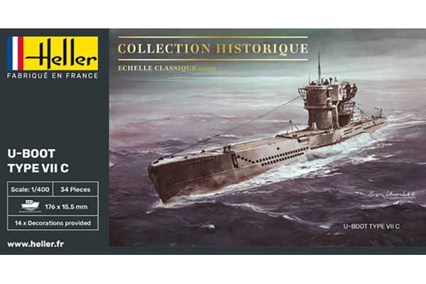 U-Boot Type VII C (Heller 81002) 1/400