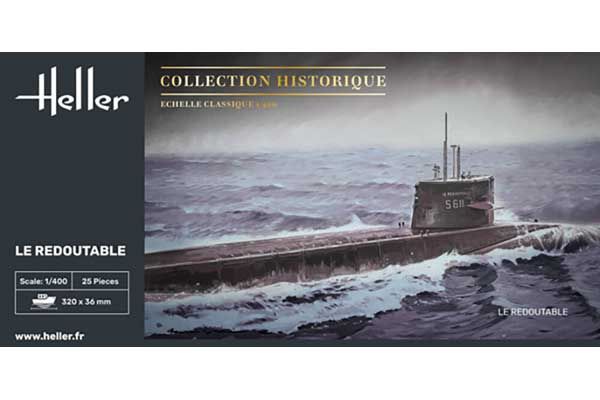 U-Boot S/M Redoutable (Heller 81075) 1/400 U-Boot S/M Redoutable (Heller 81075) 1/400