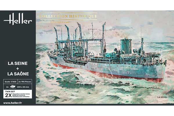 La Seine та La Saone (Heller 85050) 1/400