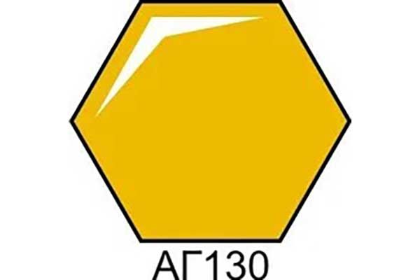 СИГНОЛЬНО-ЖЕЛТАЯ краска акриловая глянцевая (ХО-МА АГ130)