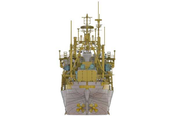 SOYA корабль наблюдения за Антарктидой (Hasegawa HP001) 1/250