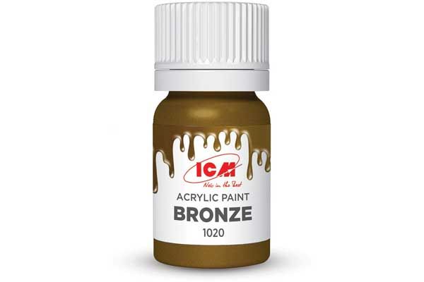 Акриловая краска - Бронза (Bronze) ICM 1020