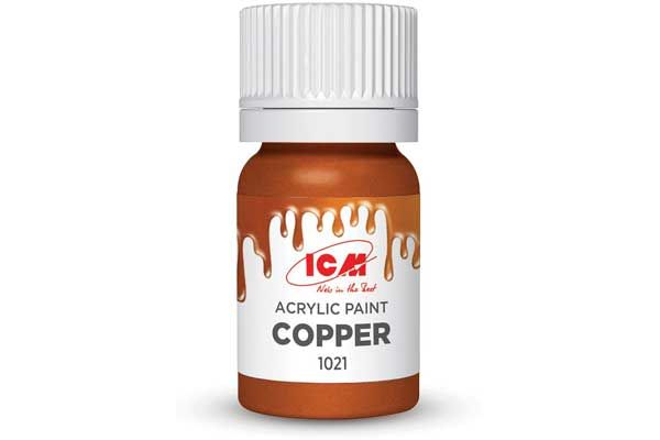 Акриловая краска - Медь (Copper) ICM 1021