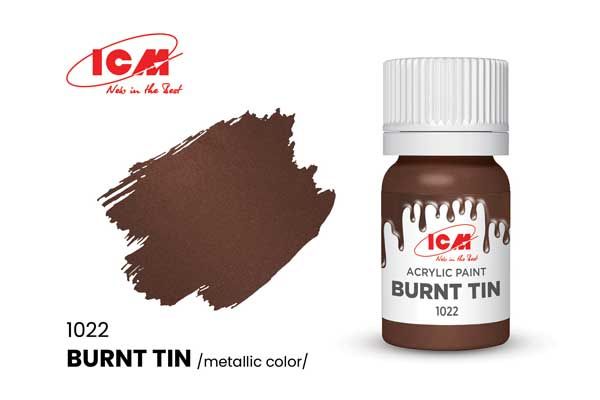 Акрилова фарба - Палена жерсть (Burnt Tin) ICM 1022