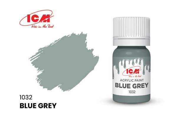 Акрилова фарба - Блакитно-сіра (Blue grey) ICM 1032