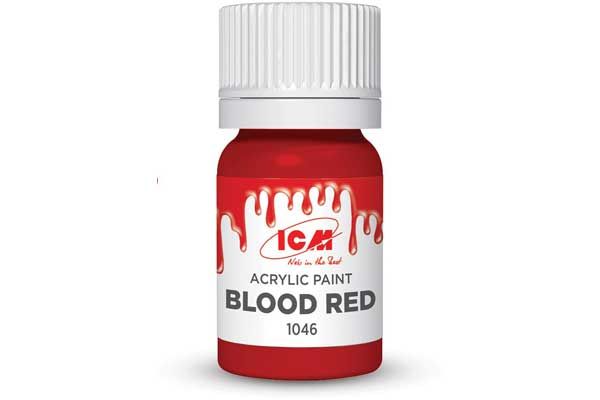 Акриловая краска - Кроваво-красный (Blood red) ICM 1046 Акриловая краска - Кроваво-красный (Blood red) ICM 1046
