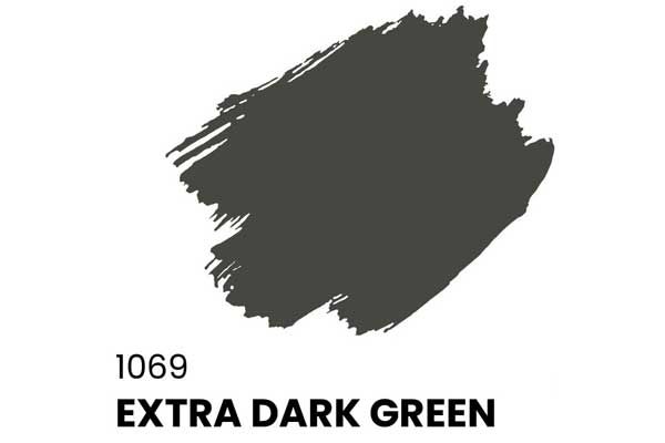 Акриловая краска - Экстра темно-зеленый (Extra dark green) ICM 1069