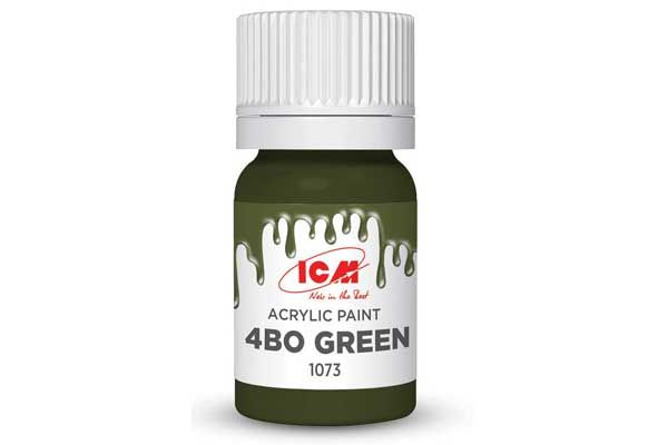 Акрилова фарба - Зелений 4BO (4BO greenWhite) ICM 1073