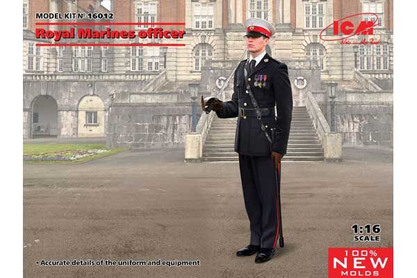 Офицер королевской морськой пехоты (ICM 16012) 1/16