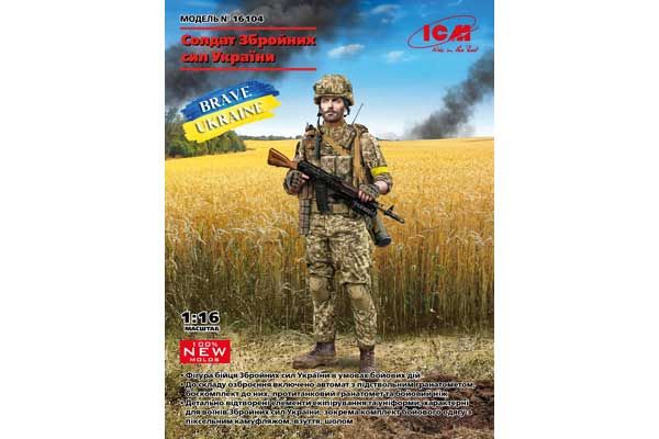 Солдат Вооруженных Сил Украины (ICM 16104) 1/16