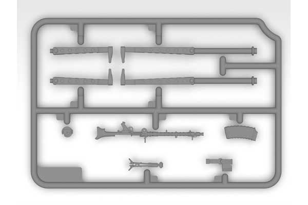 Type G4 з MG 34 та німецьким штабним персоналом (ICM 24024) 1/24