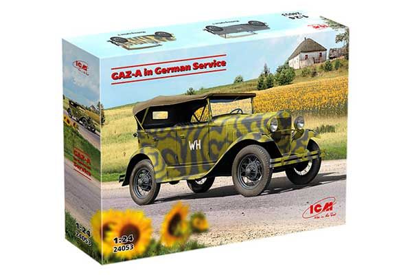ГАЗ-А на немецкой службе (ICM 24053) 1/24