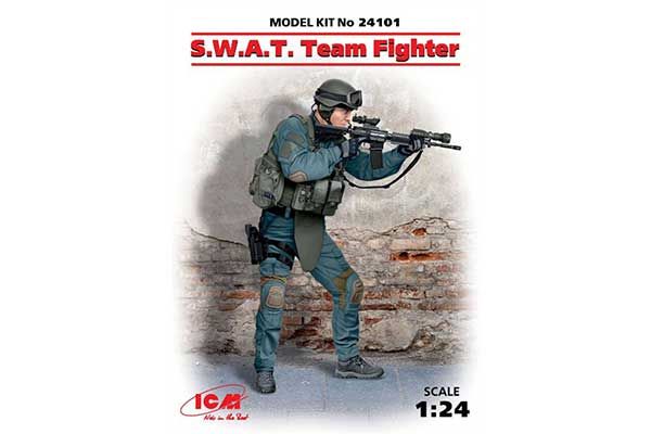 Боец подразделения S.W.A.T. (ICM 24101) 1/24