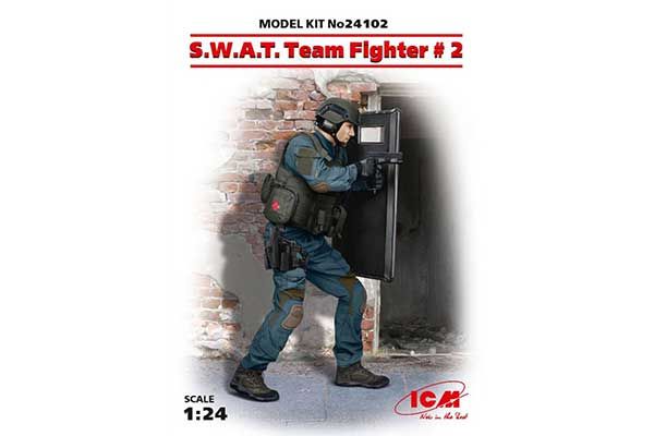 Боєць підрозділу S.W.A.T. # 2 (ICM 24102) 1/24